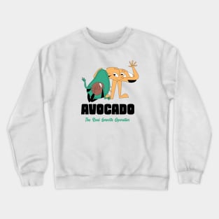 Avocado - The Real Smooth Operator Crewneck Sweatshirt